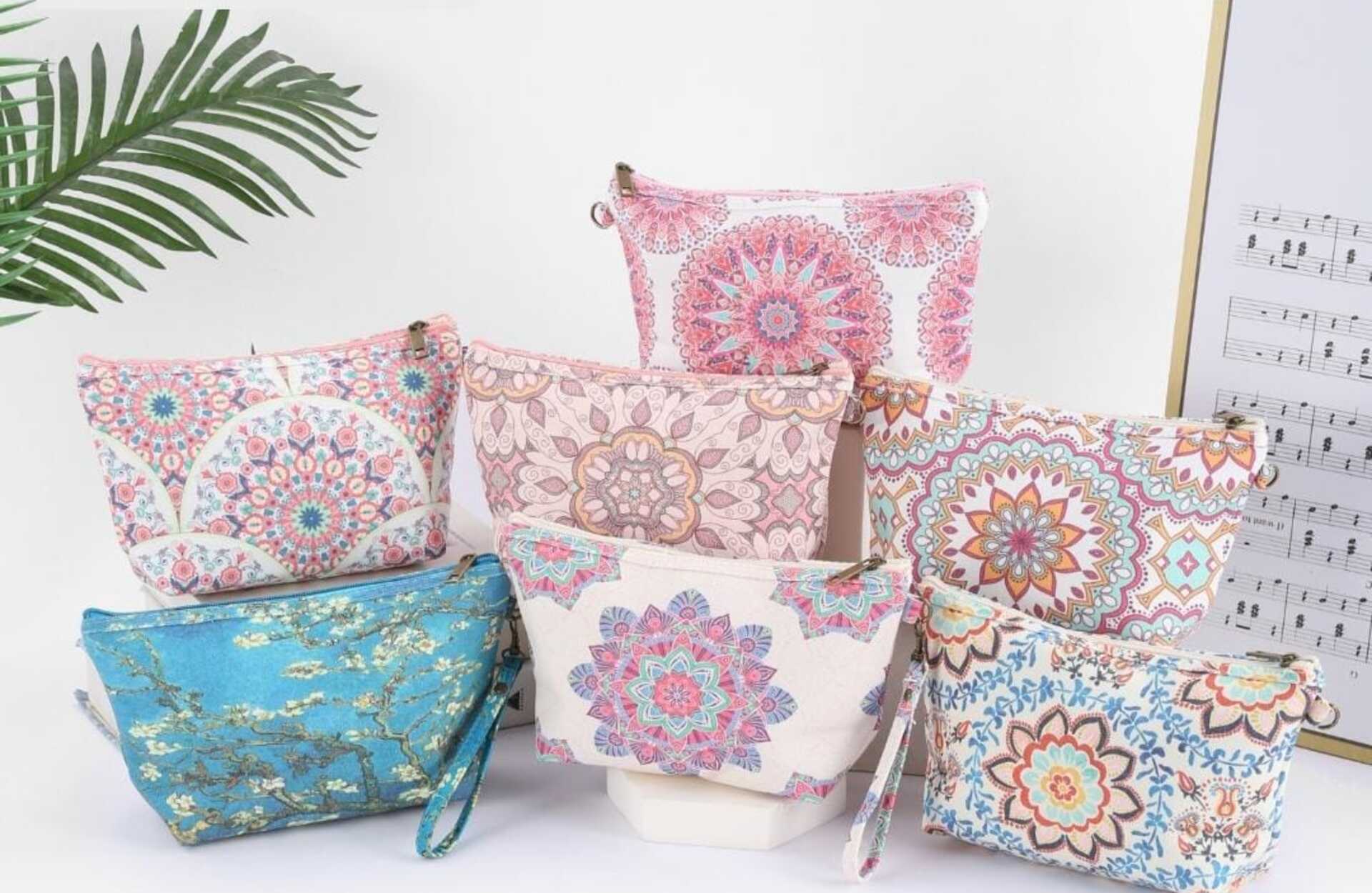 Coco shop, complementos artesanales con estilo en Cálig. Neceser mandala.