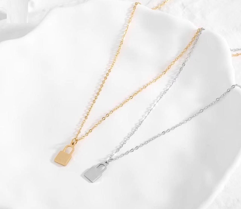 Collar Acero Candado