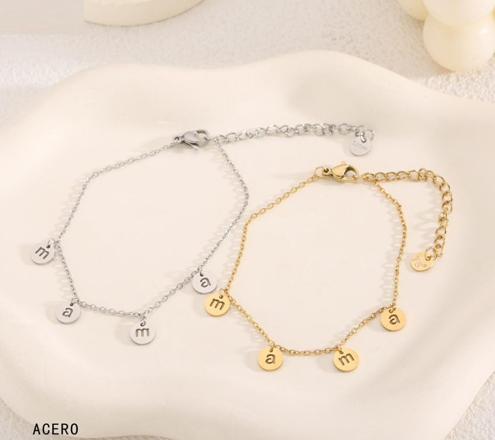 Pulsera Acero Mamá