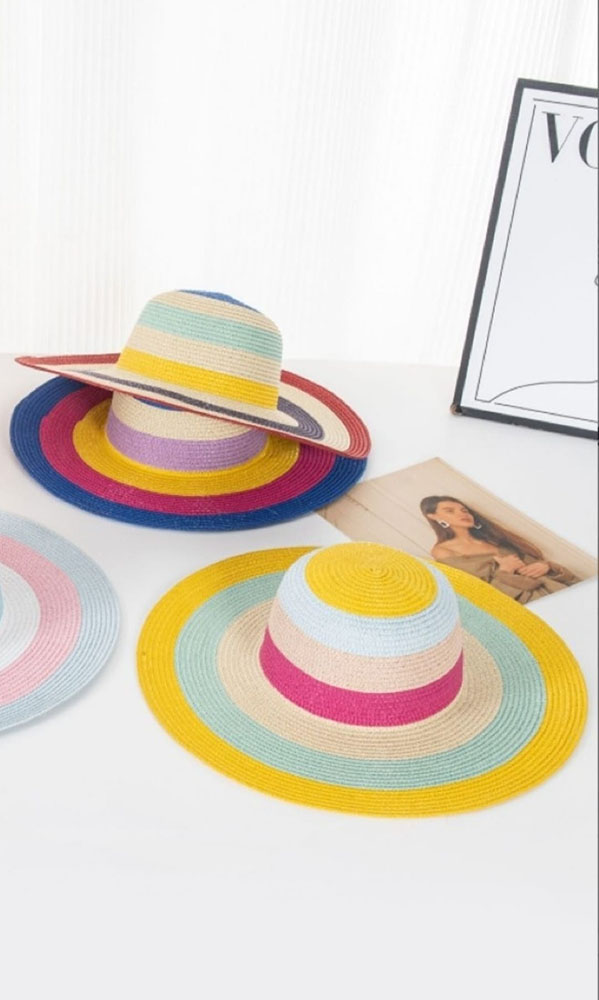 Sombrero mujer multicolor