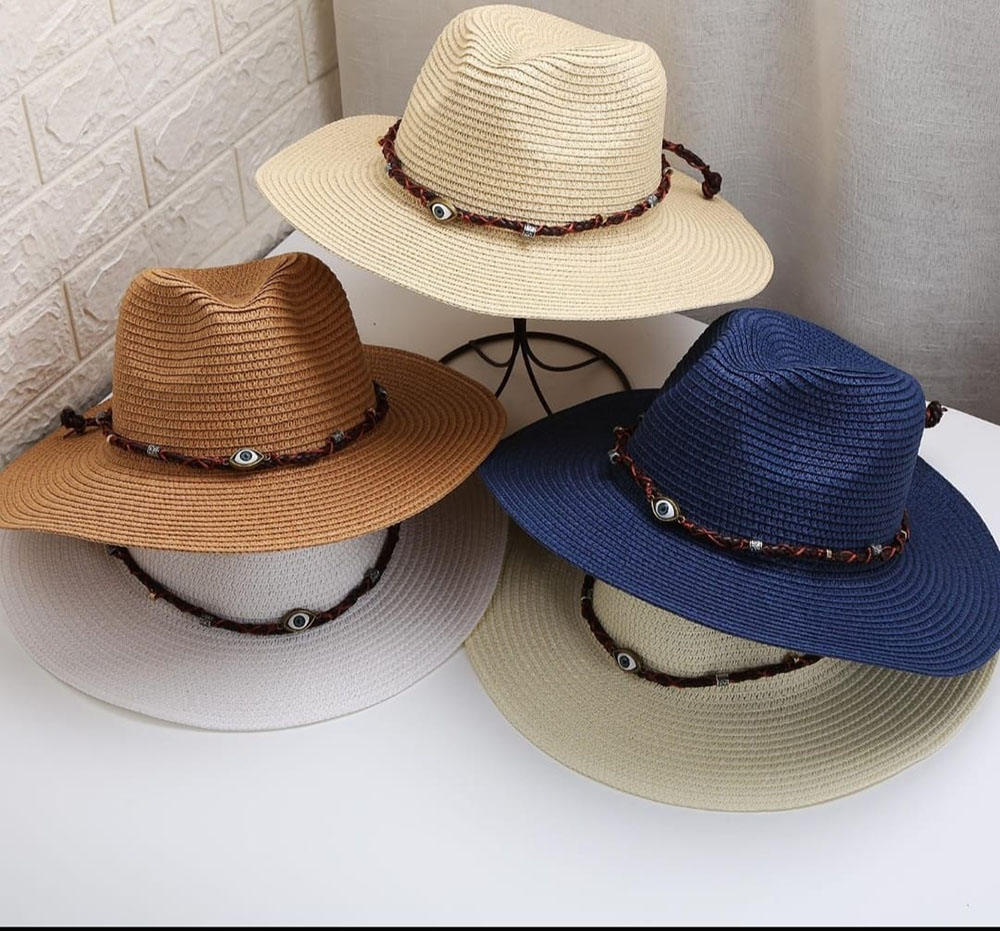 Sombrero con ojos turcos